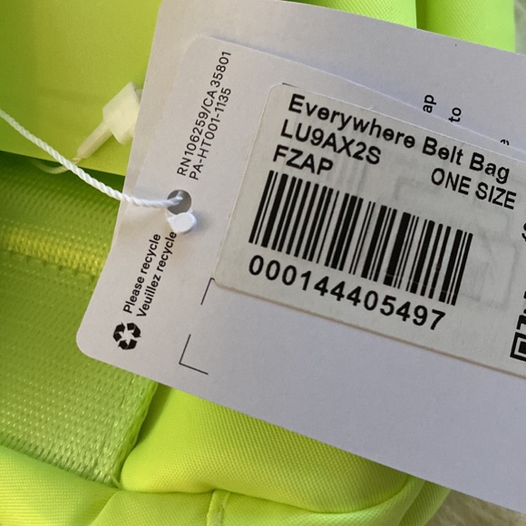 โค๏ธ Lululemon Faded Zap Extended Strap Everywhere Belt Bag NWT - Picture 6 of 8